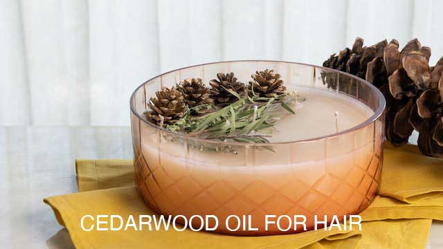 How to use cedarwood oil for hair