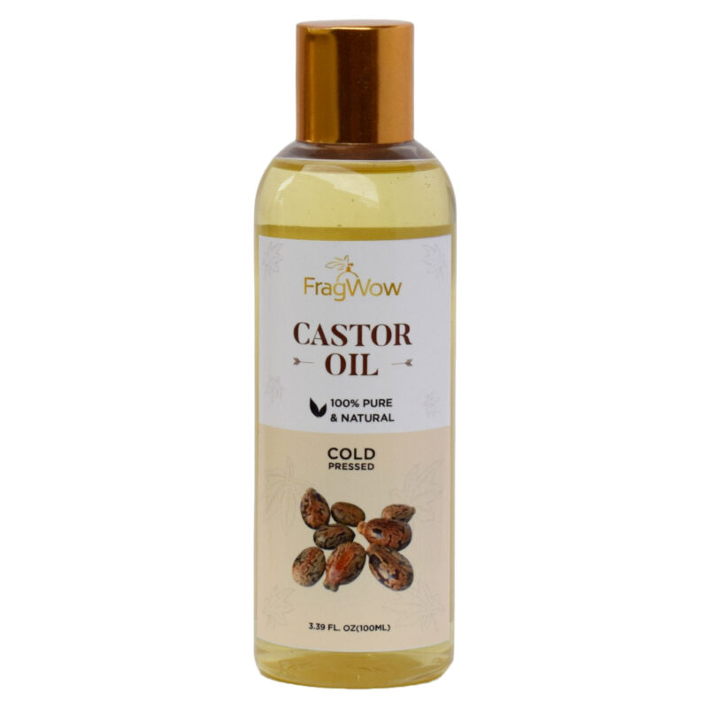 natural pure castor oil for hair skin eyelashes