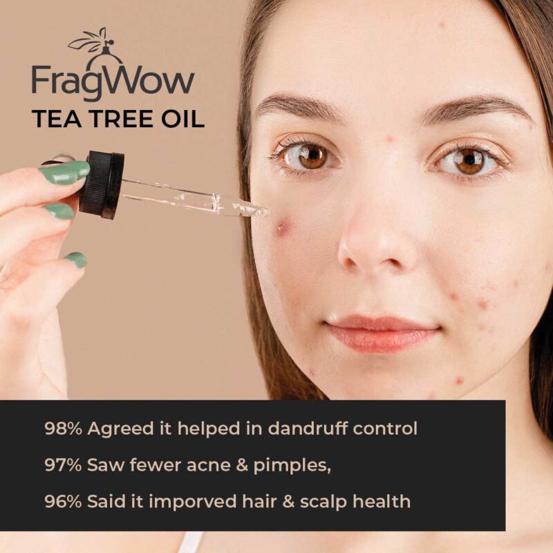 natural pure tea tree oil- for acne